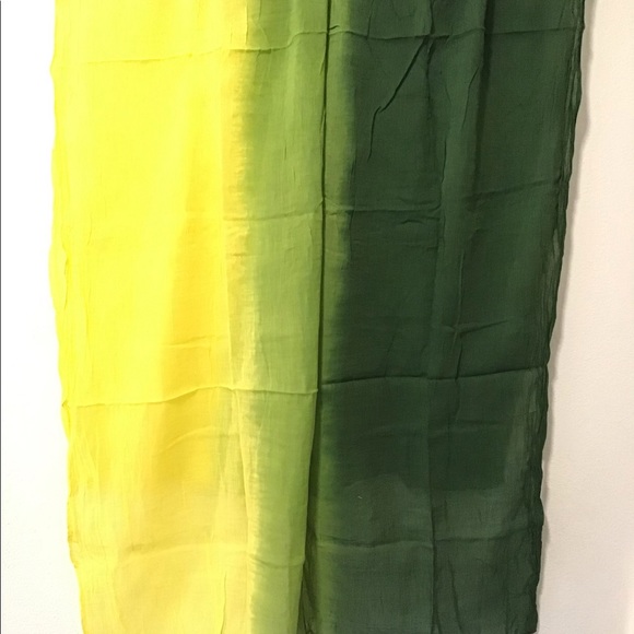 Cotton voile tye dye scarf - Picture 5 of 5